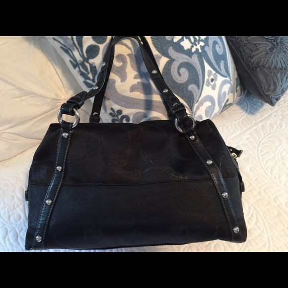 Black coach bag
