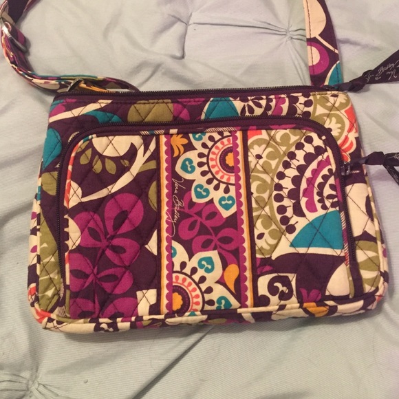 Vera Bradley Little Hipster Plum Crazy