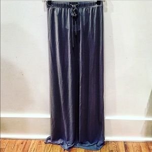 A/X Armani Exchange Gray Maxi Skirt Size L