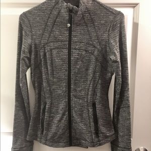 Black and white Lululemon jacket
