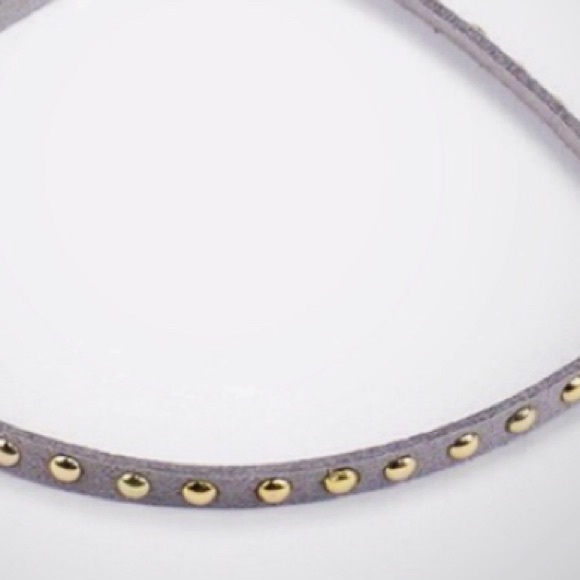 New Choker Gray & Gold - Picture 2 of 4