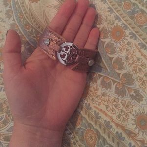 Tory Burch leather bracelet