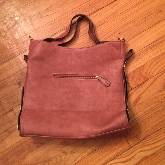 Rose colored bag