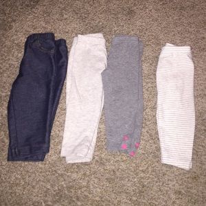 Bundle of infant 6 months pants