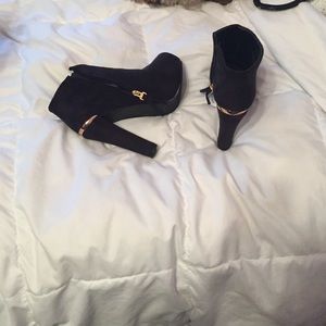 Black booties