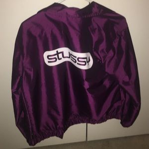 Purple Stùssy Jacket