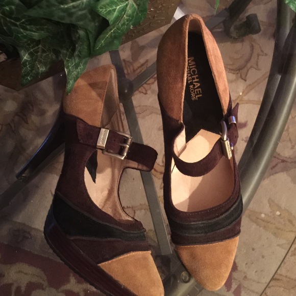 Michael Kor heels suede new size 81/2