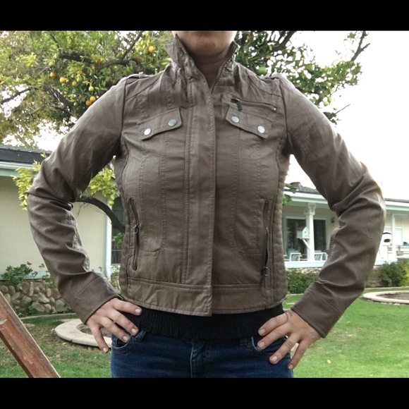 Tan Jacket