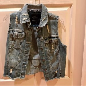 Silver Jeans denim vest