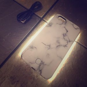 Lumee light up marble iPhone 6 case (final price )