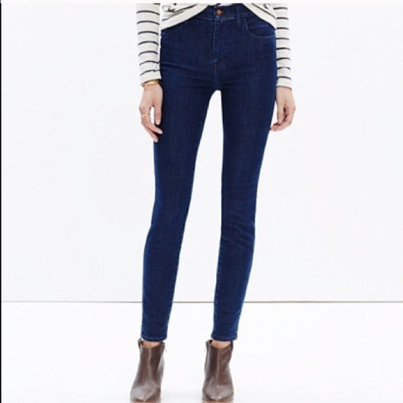 Madewell 10 in high rise Skinny Jeans