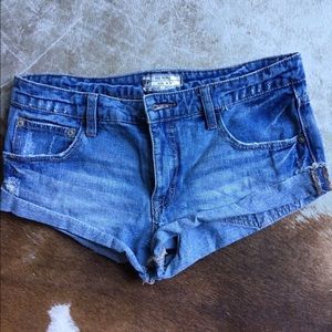 Free People Denim Shorts