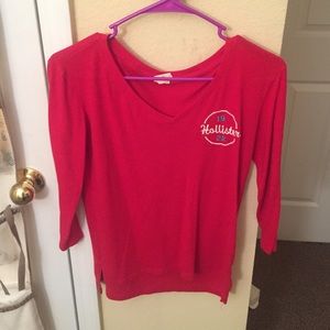 Hollister 3/4 sleeve shirt
