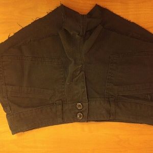 Black BeBop Cut Off Women's/Junior's Shorts Size 7