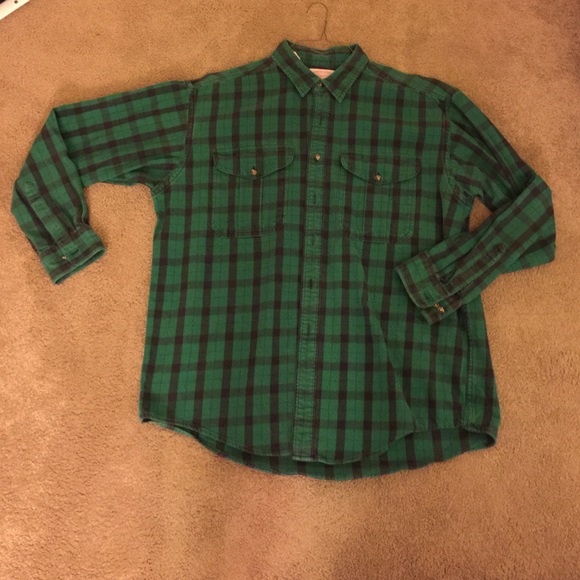 Vintage Flannel Work Shirt
