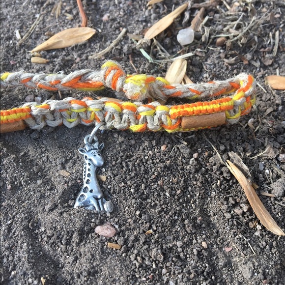 Giraffe Hemp Bracelet