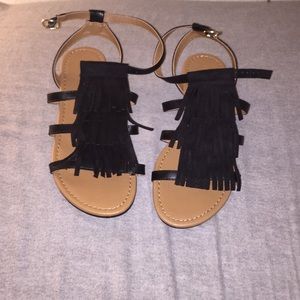 Fringe Sandals