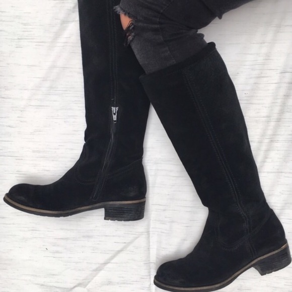 franco sarto suede riding boots