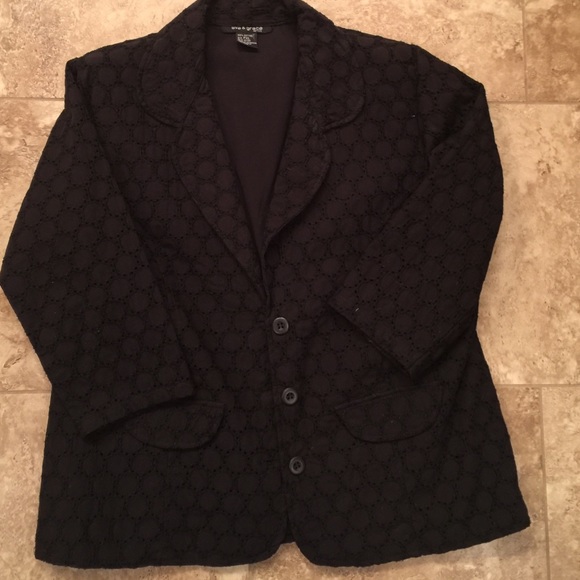 Black Eyelet Jacket
