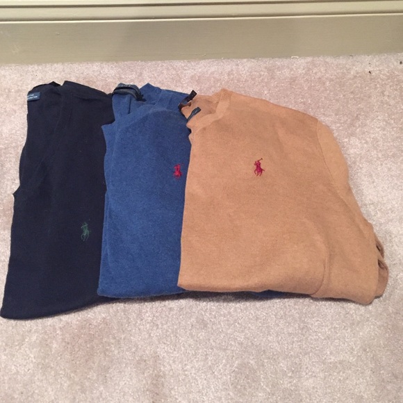 Polo sweaters
