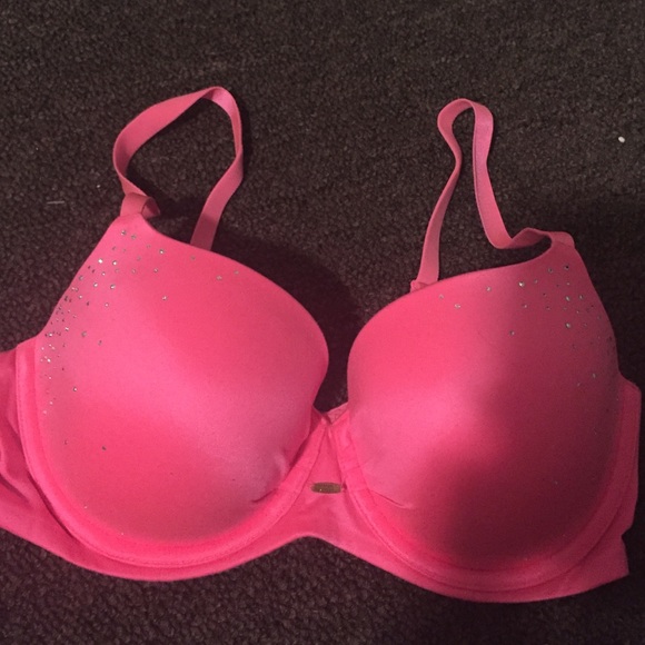 Pink VS padded bra