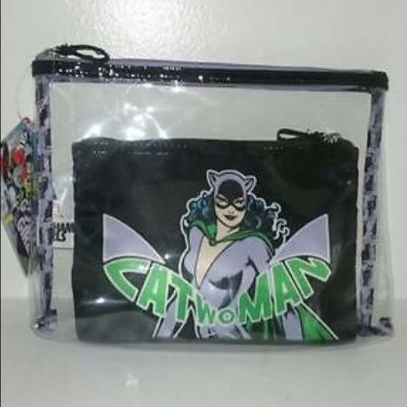 Catwoman Cosmetic Bag Set