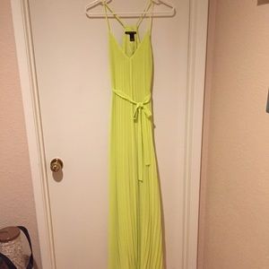 Brand new pleaded maxi dress
