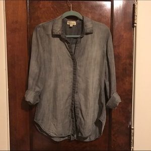 Cloth and Stone grey button up