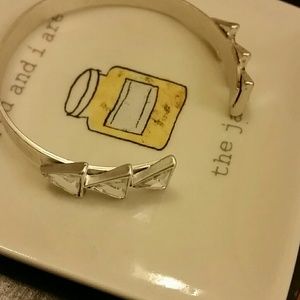 Jeweled cuff bracelet