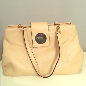 Kate Spade Satchel - Cream/Gold