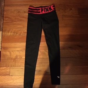 Victoria secret pink leggings Xs