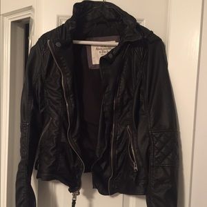 Abercrombie & Fitch Faux Leather Jacket