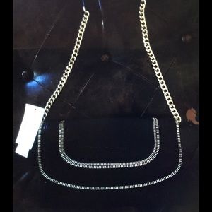 Michael Kors Naomi Leather Convertible Clutch