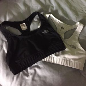 The North Face sports bras
