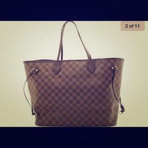 Authentic Louis Vuitton Damier NeverFull GM