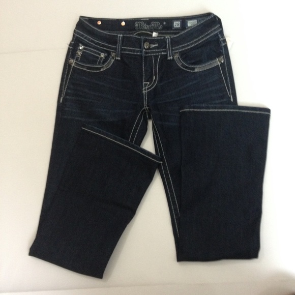 Miss me dark blue jeans size 28 boot cut je5428b3r