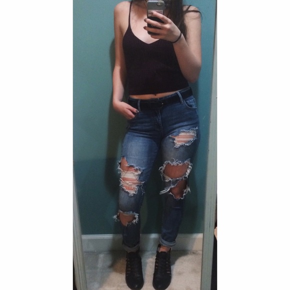 Distressed Pacsun Jeans