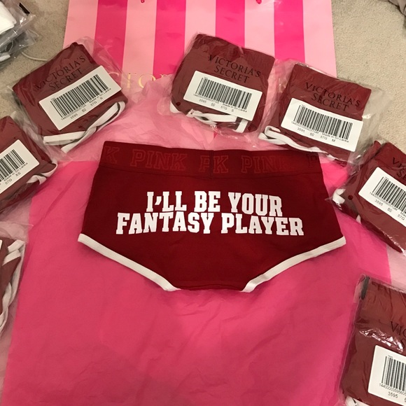 'ILL BE YOUR FANTASY PLAYER' panties PRICE FOR ONE