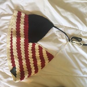 Urban Outfitters America Halter Crop