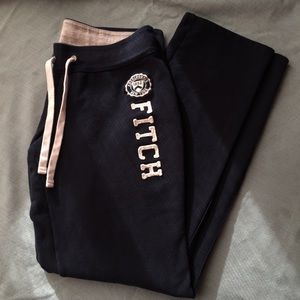 Abercrombie and Fitch Blue Sweat Pants