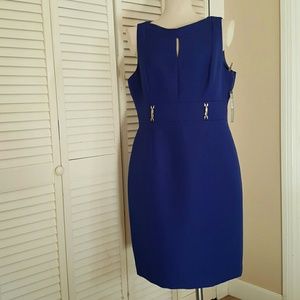 💕💕REDUCED💕Tahari-Levine Blue Sleeveless Dress