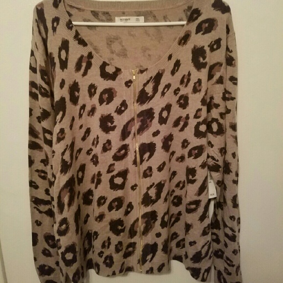 Long sleeve light weight zipper cardigan