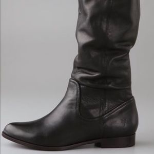 Frye Cindy Slouch boot in black