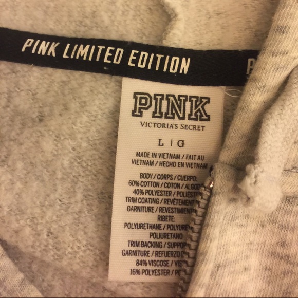 Limited edition VS pink zip up - Picture 3 of 3