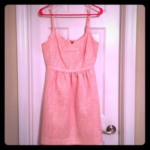 NWT Pink Scallop A Line Dress by JCrew Size 4