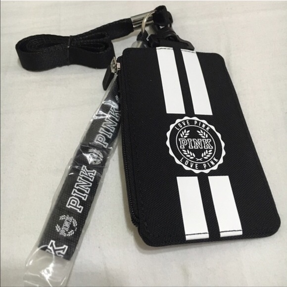 Brand new vs pink lanyard