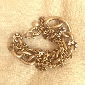 JCrew Swavorski Crystal bracelet