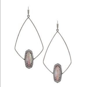 Kendra Scott Arianna antique silver earrings