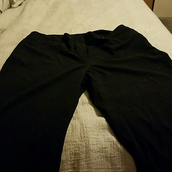 Lane Bryant black dress pants