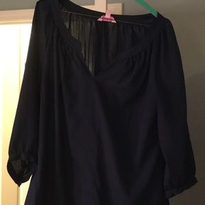 Lilly Pulitzer blouse.